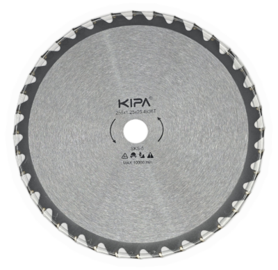 Disco Diamante Kipa 36 Dentes 255X1,25X25,4 mm