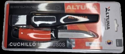 Punhal com Bolsa Inox Multiusos Altuna