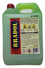 Bradol Anticongelante 30% 5L Verde.