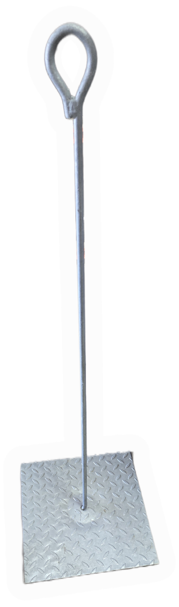 Estacas em metal para pontas dos bardos das vinhas Diâmetro de 19 cm  em chapa de 2,5 mm e altura 1,10 m