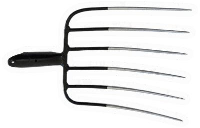 Forquilha De Feno 6 Dentes.