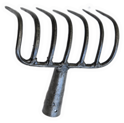 Forquilha Curva 7 Dentes Nº0.