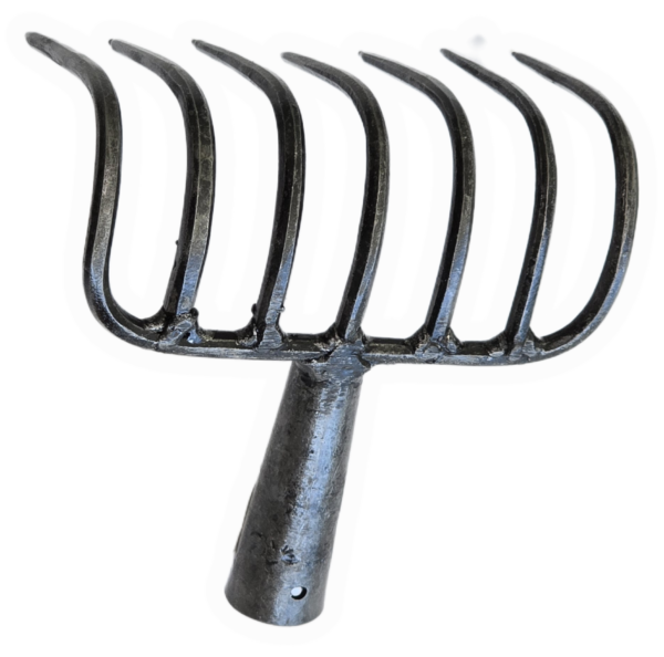 Forquilha Curva 7 Dentes Nº0.