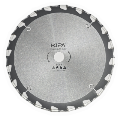 Disco Diamante KIPA Euro 20 Dentes 255X2X25,4 mm