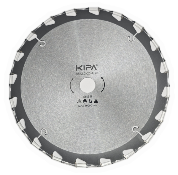 Disco Diamante KIPA Euro 20 Dentes 255X2X25,4 mm