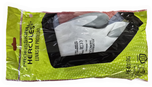 Luva Nitrilo Cinza nº10