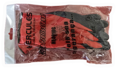 Luva Pol. Látex Vermelha nº9