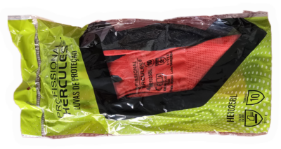 Luva Pol. Látex Vermelha nº10